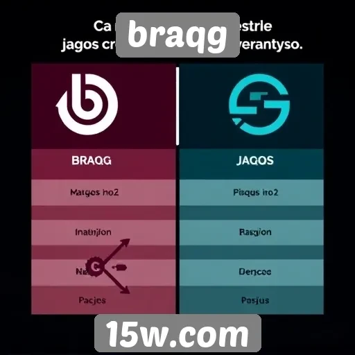 Comparativo entre braqg e outras plataformas de jogos